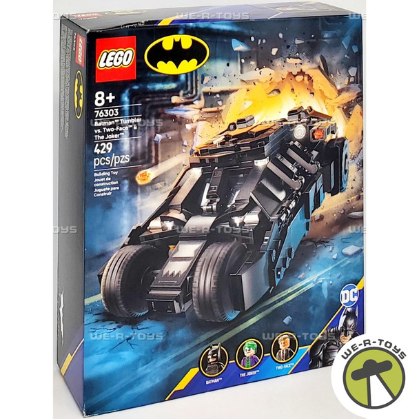 LEGO DC Batman Tumbler vs. Two-Face & The Joker 429 Piece Building Set 76303