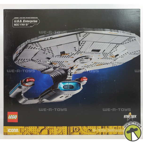 LEGO Star Trek U.S.S. Enterprise NCC-1701-D Set 10356 Factory Sealed 3600 Pieces