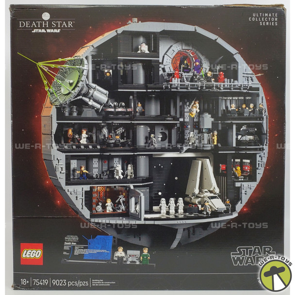 LEGO Star Wars Death Star Set 75419 Factory Sealed 9023 Pieces (2)