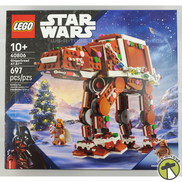 LEGO Star Wars Gingerbread AT-AT Walker with Darth Vader Set 40806