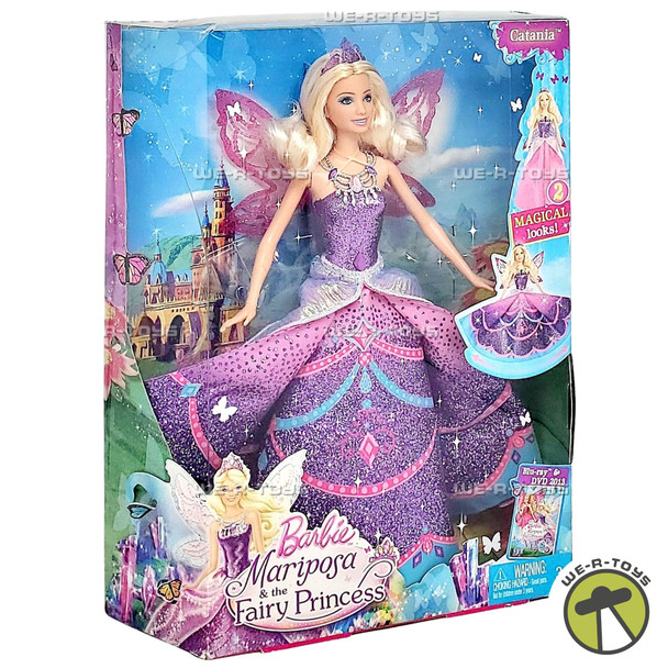 Mariposa and the Fairy Princess Catania Barbie Doll 2012 Mattel Y6373