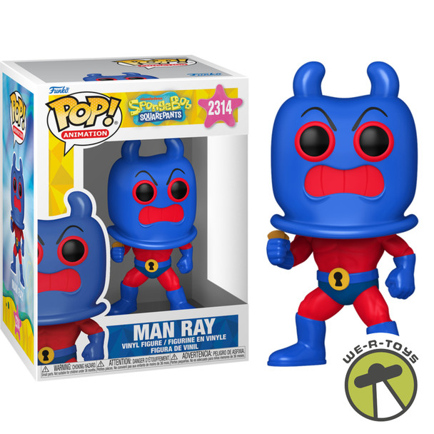 Funko Pop SpongeBob SquarePants Man Ray Vinyl Figure #2314