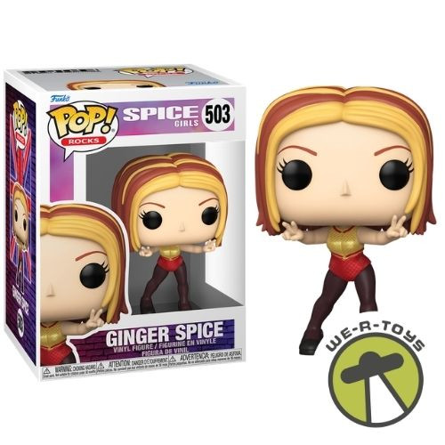 Funko Pop Spice Girls Ginger Spice Wannabe Vinyl Figure #503