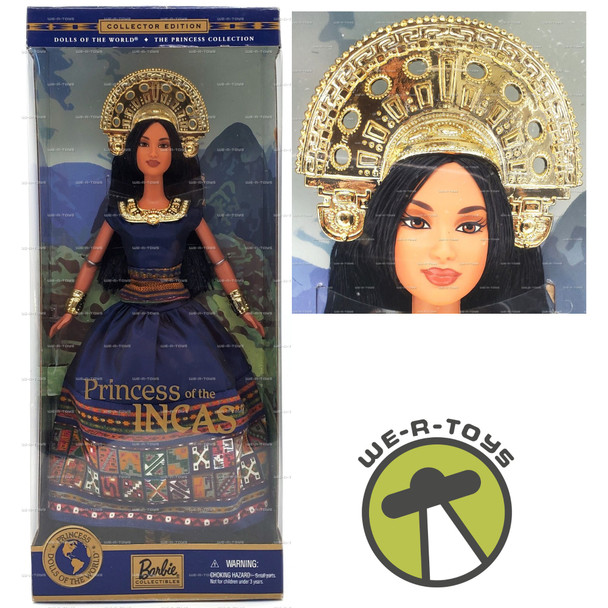 Barbie Princess of The Incas Dolls of The World 2000 Mattel #28373
