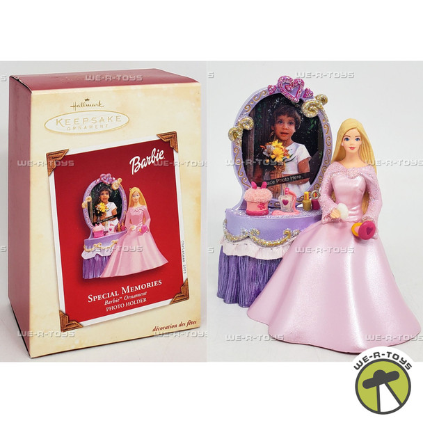 Hallmark Keepsake Barbie Special Memories Photo Holder Christmas Ornament