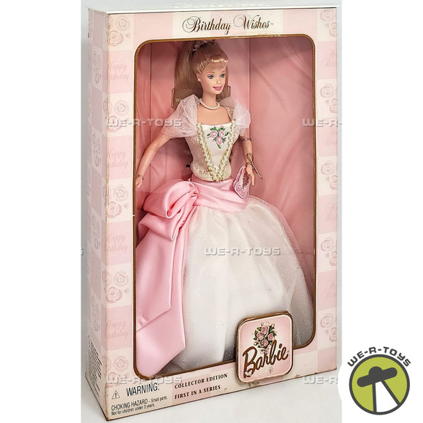 Birthday Wishes Barbie Doll First in Series 1998 Mattel 21128