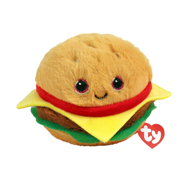 Ty Beanie Bouncers Buns the Hamburger Plush