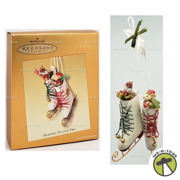 Hallmark Keepsake Skating to And Fro Club Exclusive Christmas Ornament