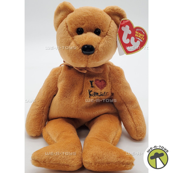 Ty Beanie Baby I Love Kansas City the Bear Plush 2004