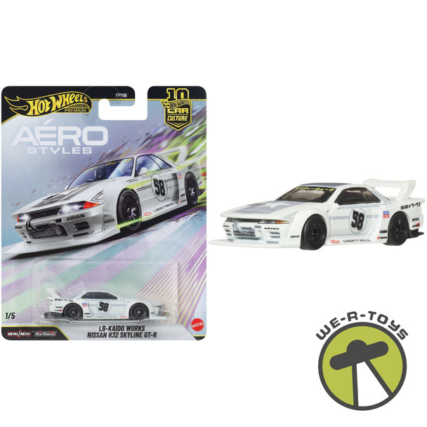 Hot Wheels Premium Car Culture LB-Kaido Works Nissan R32 Skyline GT-R