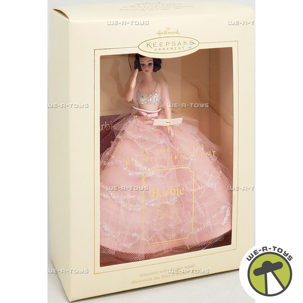 Hallmark Keepsake Barbie Fashion Model In the Pink Christmas Ornament QXI8439
