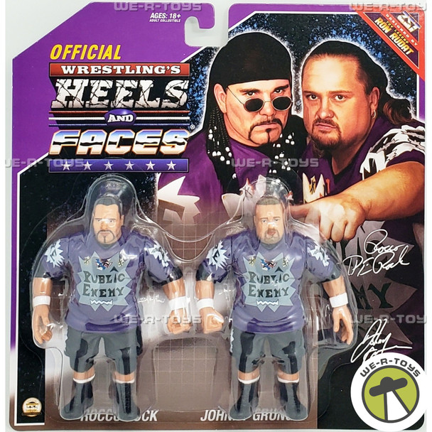 Wrestling's Heels and Faces Public Enemy 2 Pack Action Figure Set 70483