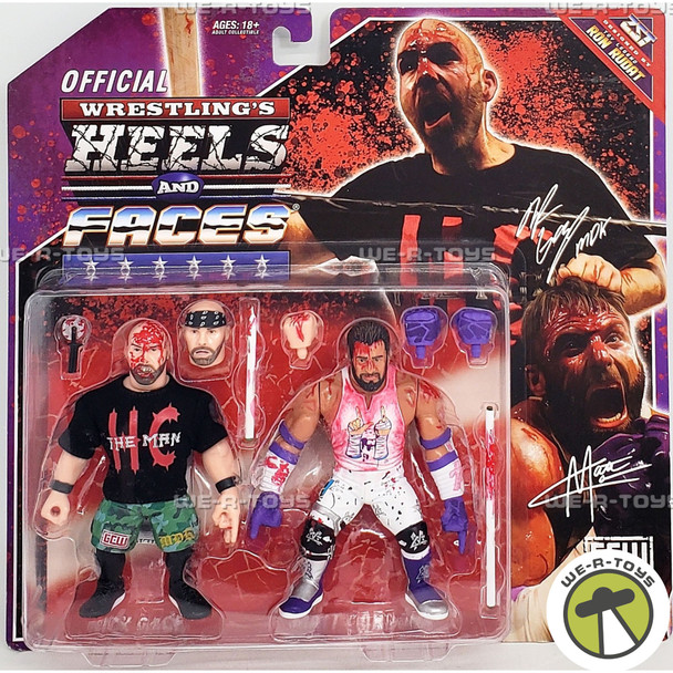 Wrestling's Heels and Faces Nick Gage & Matt Cardona 2 Pack Action Figure Set