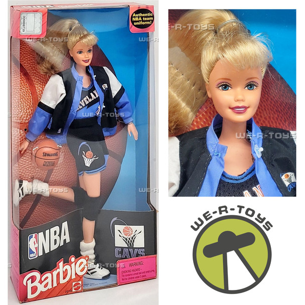 NBA Cleveland Cavs Barbie Doll 1998 Mattel 20736