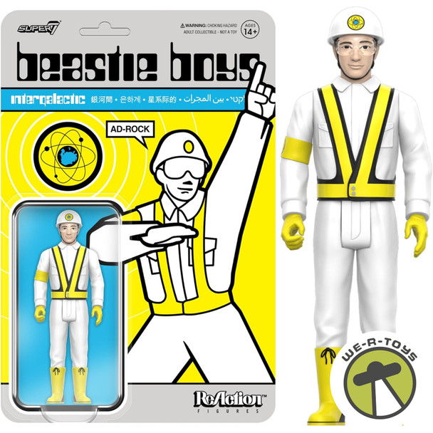 Beastie Boys Ad-Rock (Intergalactic Crossing Guard) 3 3/4-Inch ReAction Figure