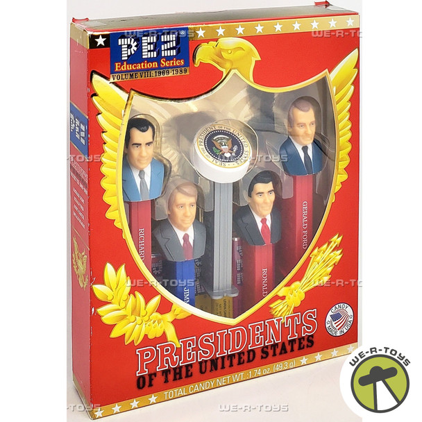 PEZ Education Series Volume VIII Presidents of the United States Collectible Set