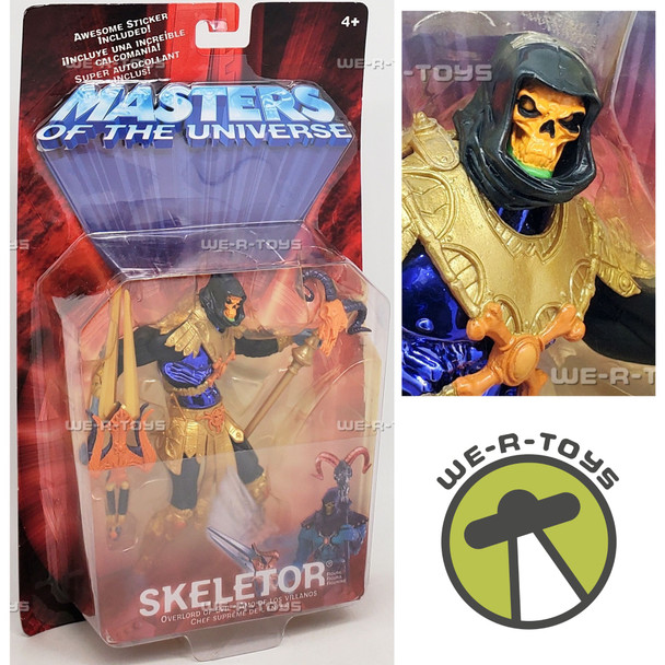 Masters of the Universe Skeletor Overlord of Evil Action Figure Mattel 54913