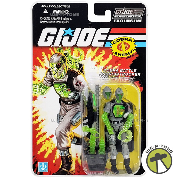 G.I. Joe Cobra Battle Android Trooper Code Name NANO-B.A.T. Action Figure
