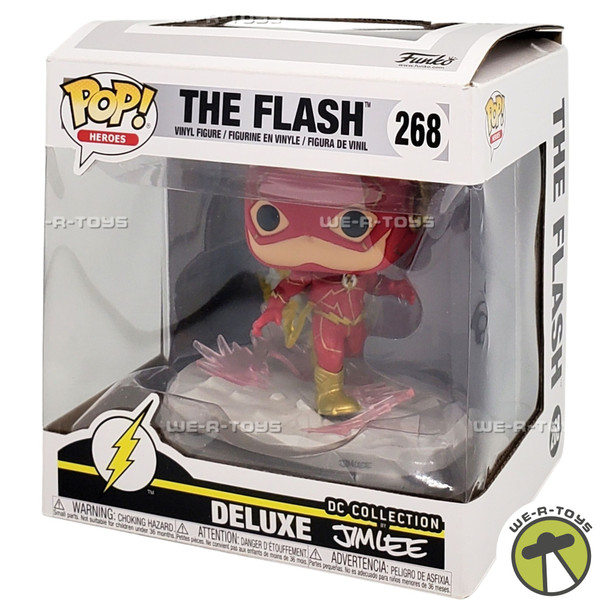 Funko POP Heroes The Flash Deluxe DC Collection by Jim Lee 268 Vinyl Figure