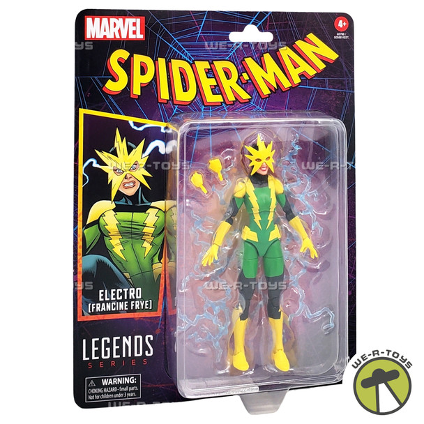 Marvel Legends Series Electro Francine Frye Action Figure 2025 Hasbro G0788