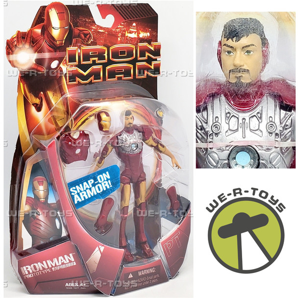 Marvel Iron Man Prototype Action Figure 2008 Hasbro 29259