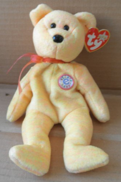 TY Beanie Babies Sunny the Teddy Bear Stuffed Animal Plush Toy