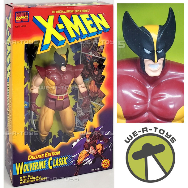 Marvel Comics X-Men Deluxe Edition Wolverine Classic Action Figure Toy Biz 48172