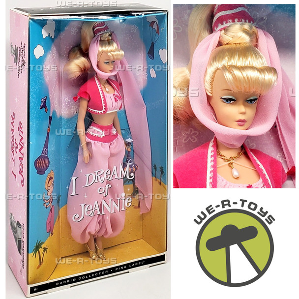 I Dream of Jeannie Pink Label Barbie Doll 2010 Mattel V0440