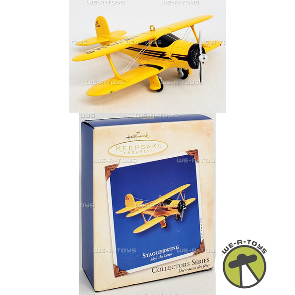 Hallmark Keepsake Sky's the Limit Staggerwing Christmas Ornament