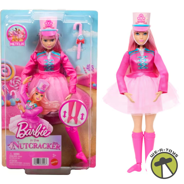 Barbie in the Nutcracker Daisy Ballerina Doll with Articulated Ankles and Baton