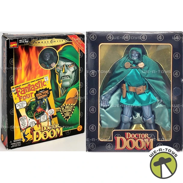 Marvel Comics Famous Cover Series Doctor Doom Action Figure 1998 Toy Biz 48206
