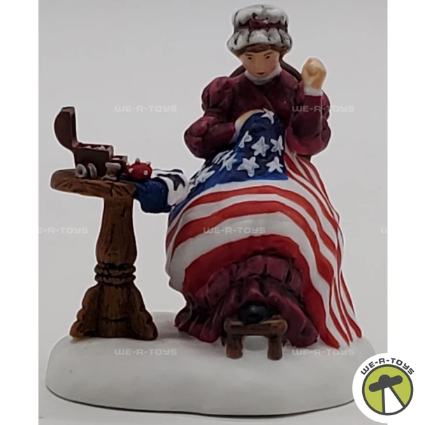 Department 56 Sewing the Stars & Stripes New England Village Series 57122