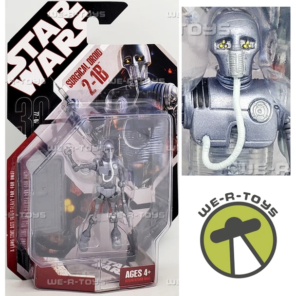 Star Wars Surgical Droid 2-1B Action Figure 2007 Hasbro 87546
