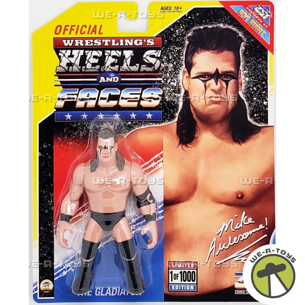 Official Wrestling's Heels and Faces The Gladiator Action Figure 70491