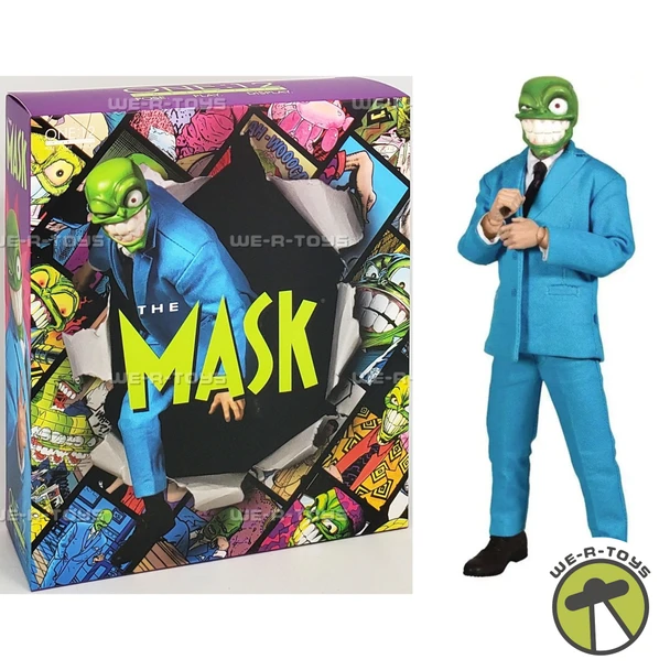The Mask Deluxe Action Figure One:12 Collective 2024 Mezco Toyz 77700