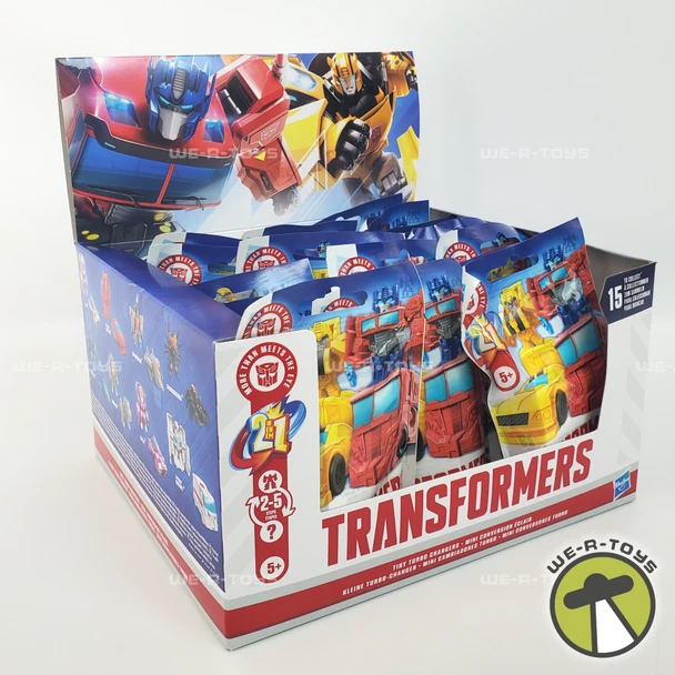 Transformers Tiny Turbo Changers Case of 24 Packs TRA Core