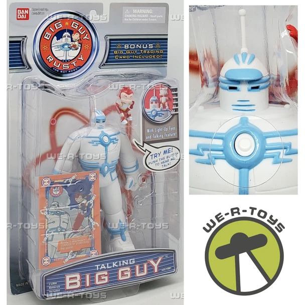 Big Guy Rusty Talking Big Guy Action Figure 1999 Bandai 05801