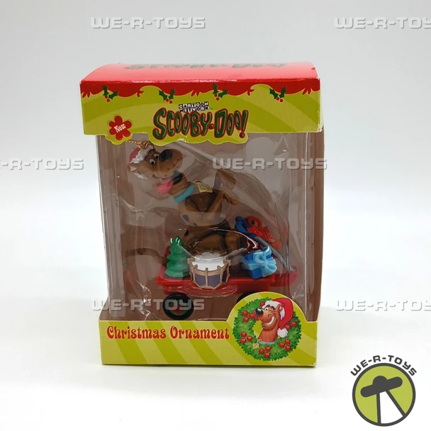 Scooby-Doo Wagon Christmas Ornament 2002 Trevco
