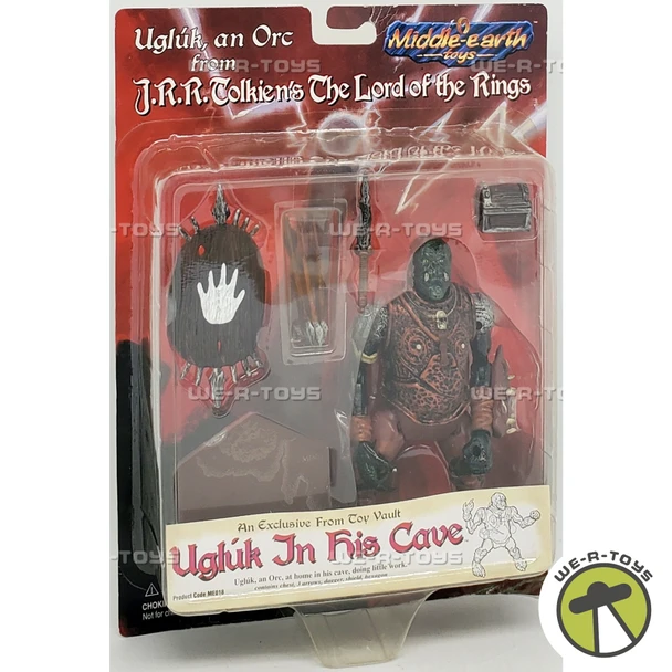 The Lord of the Rings Ugluk In His Cave Action Figure Set Middle Earth Toys