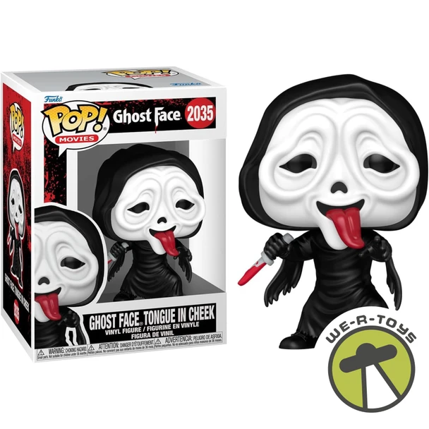 Funko Pop Ghost Face with Tongue in Cheek Vinyl Figure #2035