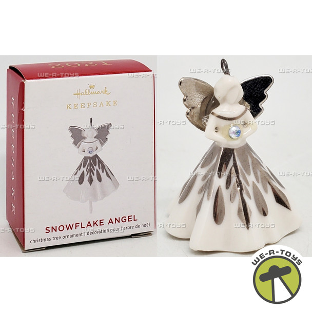 Hallmark Keepsake Mini Snowflake Angel Miniature Christmas Ornament 2021