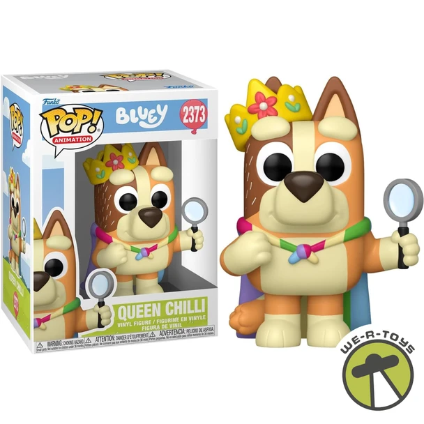 Funko Pop Bluey Queen Chilli Vinyl Figure #2373