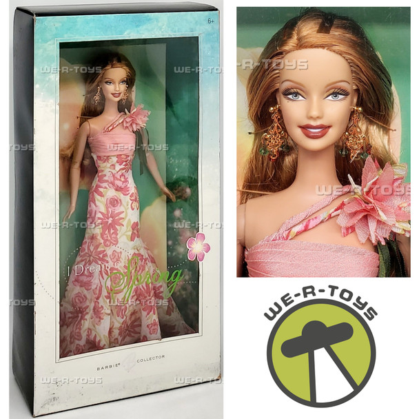 I Dream of Spring Barbie Doll Dream Seasons Collection 2005 Mattel J0935
