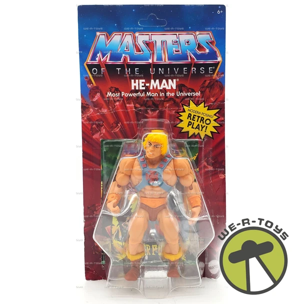 Masters of the Universe Origins He-Man Action Figure 2021 Mattel #HGH44