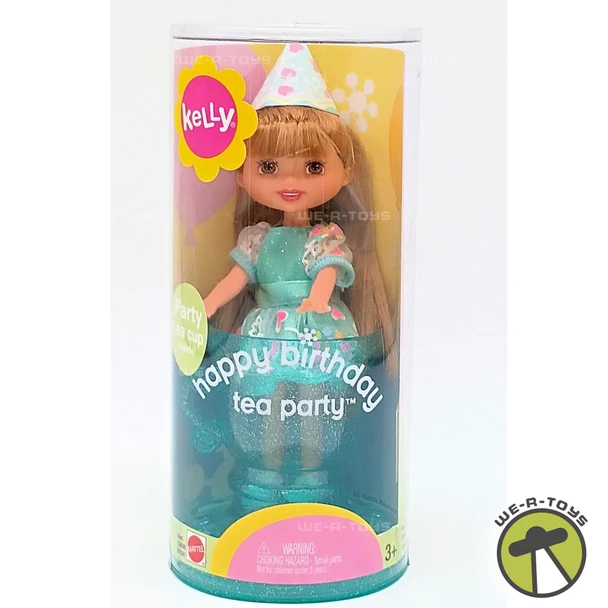 Barbie Doll Kelly Liana Happy Birthday Tea Party With Party Tea Cup B7531