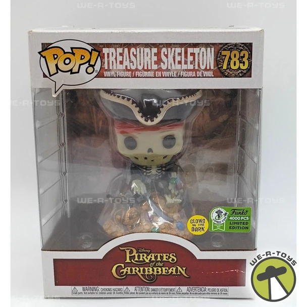 Funko POP Disney Pirates of the Caribbean Treasure Skeleton 783 Vinyl Figure