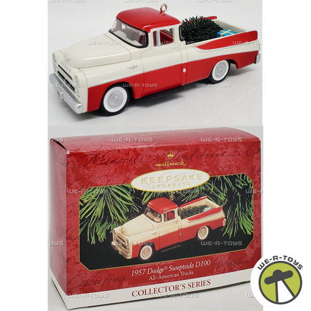 Hallmark Keepsake 1957 Dodge Sweptside D100 1999 Christmas Ornament