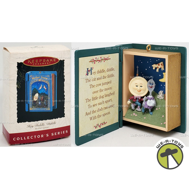 Hallmark Keepsake Hey Diddle Diddle Mother Goose Christmas Ornament QX5213