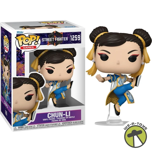 Funko Pop Street Fighter 6 Chun-li Vinyl Figure #1259