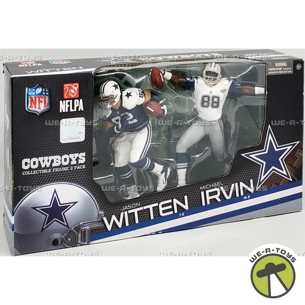 NFL Dallas Cowboys Jason Witten and Michael Irvin Action Figure Set 75003